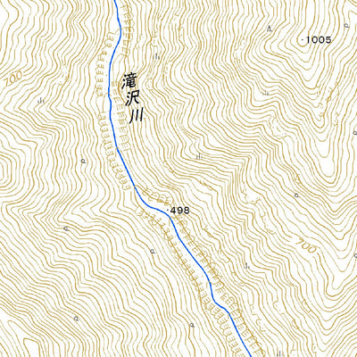 Pacific Spatial Solutions, Inc. 563913 貉ヶ森山 （むじながもりやま Mujinagamoriyama）, 地形図 digital map