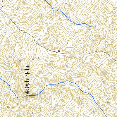 Pacific Spatial Solutions, Inc. 563921 粟ヶ岳 （あわがたけ Awagatake）, 地形図 digital map