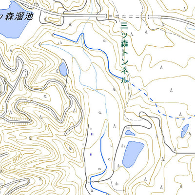 Pacific Spatial Solutions, Inc. 564022 玉井 （たまのい Tamanoi）, 地形図 digital map