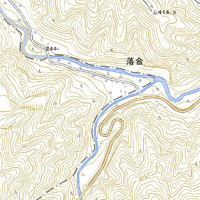 Pacific Spatial Solutions, Inc. 564056 青葉 （あおば Aoba）, 地形図 digital map