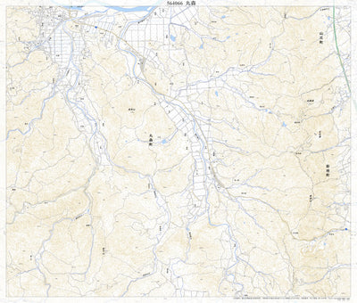Pacific Spatial Solutions, Inc. 564066 丸森 （まるもり Marumori）, 地形図 digital map