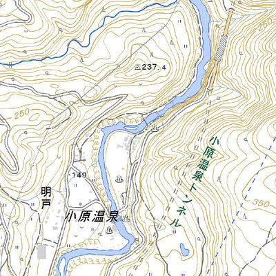 Pacific Spatial Solutions, Inc. 564074 白石南部 （しろいしなんぶ Shiroishinambu）, 地形図 digital map