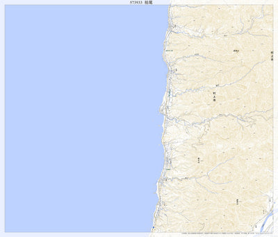 Pacific Spatial Solutions, Inc. 573933 柏尾 （かしお Kashio）, 地形図 digital map
