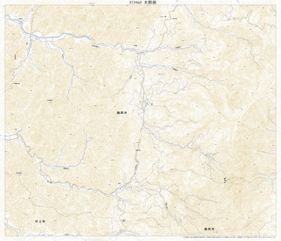 Pacific Spatial Solutions, Inc. 573965 木野俣 （きのまた Kinomata）, 地形図 digital map