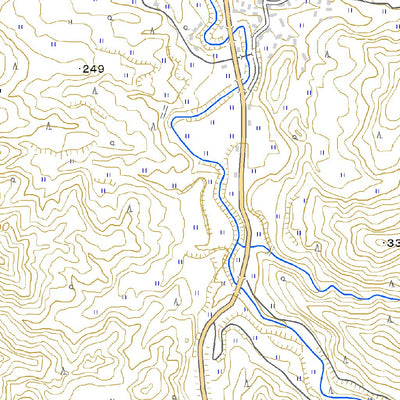 Pacific Spatial Solutions, Inc. 573965 木野俣 （きのまた Kinomata）, 地形図 digital map
