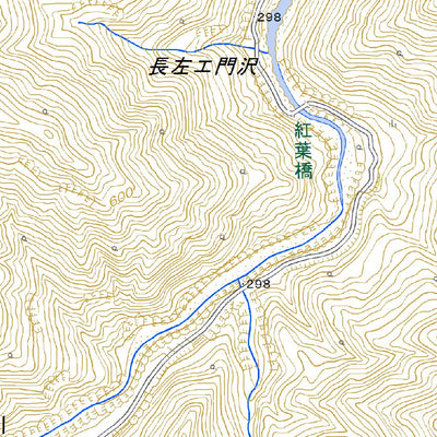 Pacific Spatial Solutions, Inc. 573967 湯殿山 （ゆどのさん Yudonosan）, 地形図 digital map
