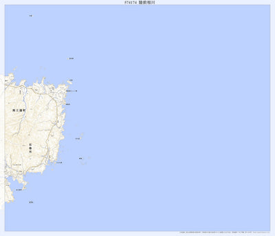 Pacific Spatial Solutions, Inc. 574174 陸前相川 （りくぜんあいかわ Rikuzenaikawa）, 地形図 digital map