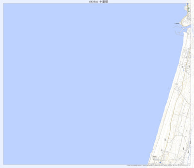 Pacific Spatial Solutions, Inc. 583946 十里塚 （じゅうりづか Jurizuka）, 地形図 digital map