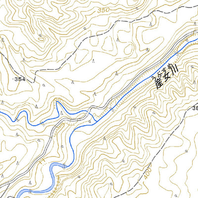 Pacific Spatial Solutions, Inc. 584037 本寺 （ほんでら Hondera）, 地形図 digital map