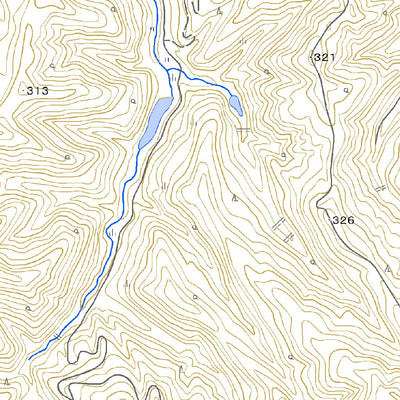 Pacific Spatial Solutions, Inc. 584051 中直根 （なかひたね Nakahitane）, 地形図 digital map