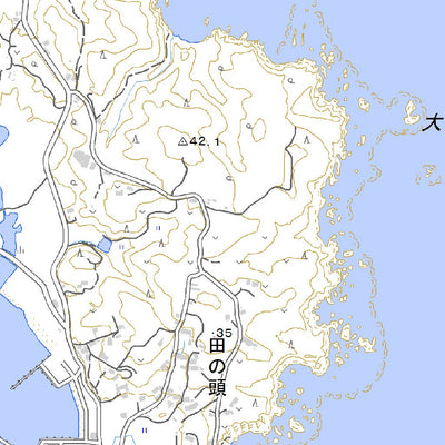 Pacific Spatial Solutions, Inc. 584104 伊里前 （いさとまえ Isatomae）, 地形図 digital map