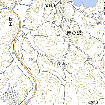 Pacific Spatial Solutions, Inc. 584104 伊里前 （いさとまえ Isatomae）, 地形図 digital map