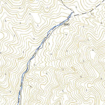 Pacific Spatial Solutions, Inc. 584123 津谷川 （つやがわ Tsuyagawa）, 地形図 digital map