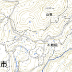 Pacific Spatial Solutions, Inc. 584131 一関 （いちのせき Ichinoseki）, 地形図 digital map