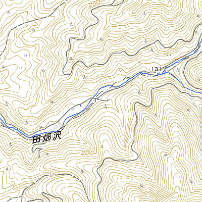 Pacific Spatial Solutions, Inc. 584154 世田米 （せたまい Setamai）, 地形図 digital map