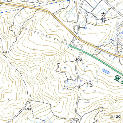 Pacific Spatial Solutions, Inc. 584172 野手崎 （のでさき Nodesaki）, 地形図 digital map