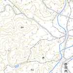 Pacific Spatial Solutions, Inc. 594003 角間川 （かくまがわ Kakumagawa）, 地形図 digital map