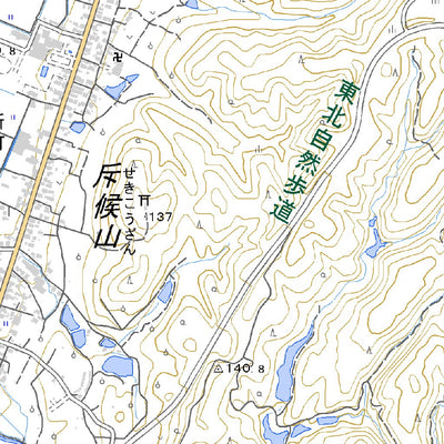 Pacific Spatial Solutions, Inc. 594004 金沢本町 （かねざわもとまち Kanezawamotomachi）, 地形図 digital map