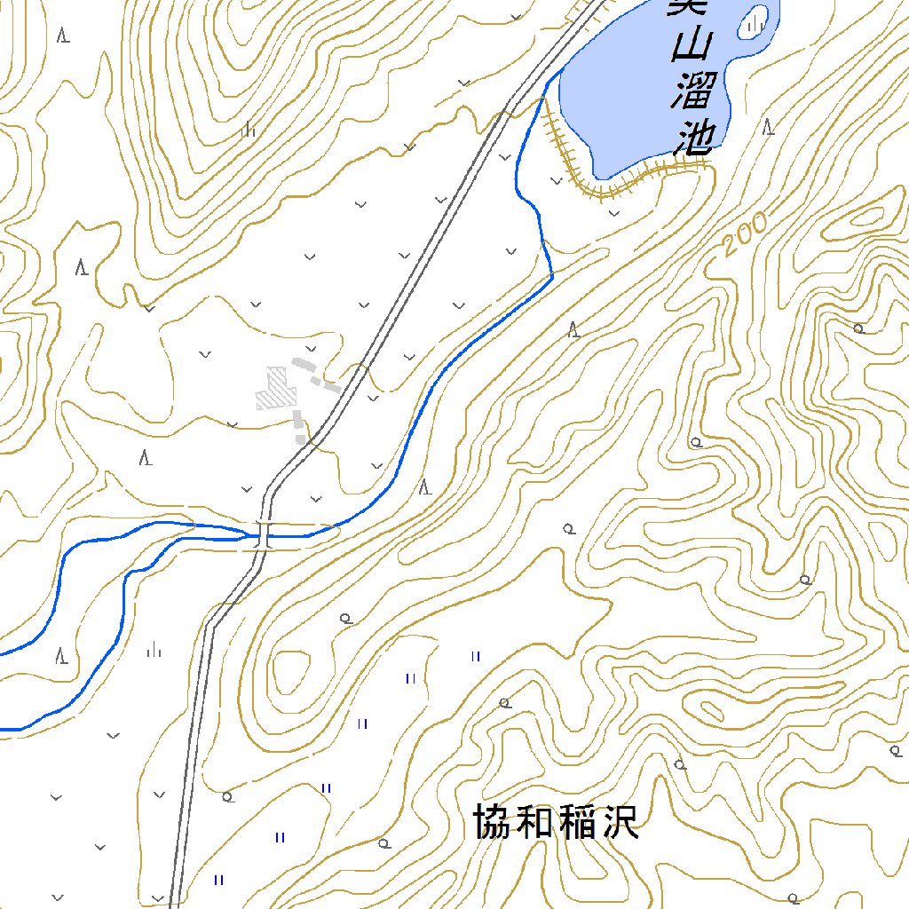 594033 稲沢 （いなざわ Inazawa）, 地形図 Map by Pacific Spatial