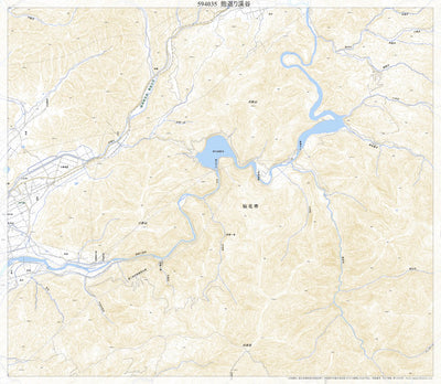 Pacific Spatial Solutions, Inc. 594035 抱返り溪谷 （だきがえりけいこく Dakigaerikeikoku）, 地形図 digital map
