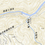 Pacific Spatial Solutions, Inc. 594035 抱返り溪谷 （だきがえりけいこく Dakigaerikeikoku）, 地形図 digital map