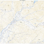 Pacific Spatial Solutions, Inc. 594042 岩見三内 （いわみさんない Iwamisannai）, 地形図 digital map