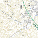 Pacific Spatial Solutions, Inc. 594117 陸中山田 （りくちゅうやまだ Rikuchuyamada）, 地形図 digital map