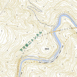 Pacific Spatial Solutions, Inc. 594134 陸中川内 （りくちゅうかわうち Rikuchukawauchi）, 地形図 digital map