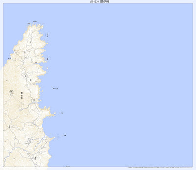 Pacific Spatial Solutions, Inc. 594230 閉伊崎 （へいざき Heizaki）, 地形図 digital map