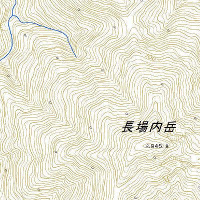 Pacific Spatial Solutions, Inc. 604041 羽後焼山 （うごやけやま Ugoyakeyama）, 地形図 digital map