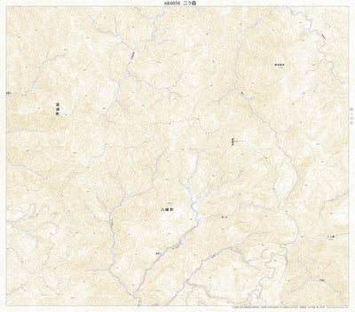 Pacific Spatial Solutions, Inc. 604050 二ﾂ森 （ふたつもり Futatsumori）, 地形図 digital map