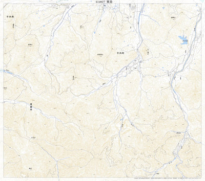 Pacific Spatial Solutions, Inc. 614027 東岳 （あずまだけ Azumadake）, 地形図 digital map