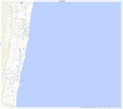 Pacific Spatial Solutions, Inc. 614163 野辺地 （のへじ Noheji）, 地形図 digital map