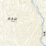 Pacific Spatial Solutions, Inc. 624007 白土山 （しろつちやま Shirotsuchiyama）, 地形図 digital map