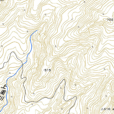 Pacific Spatial Solutions, Inc. 624041 湯ノ岱 （ゆのたい Yunotai）, 地形図 digital map