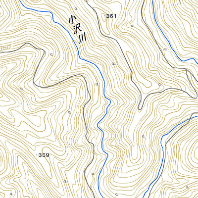 Pacific Spatial Solutions, Inc. 624052 瓜谷山 （うりややま Uriyayama）, 地形図 digital map