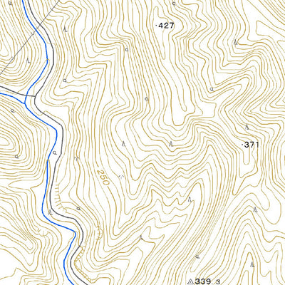 Pacific Spatial Solutions, Inc. 624053 桂岳 （かつらだけ Katsuradake）, 地形図 digital map