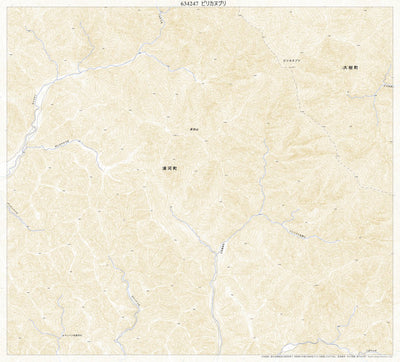 Pacific Spatial Solutions, Inc. 634247 ピリカヌプリ （ぴりかぬぷり Pirikanupuri）, 地形図 digital map