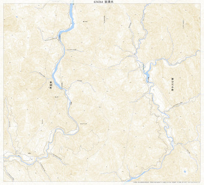 Pacific Spatial Solutions, Inc. 634264 岩清水 （いわしみず Iwashimizu）, 地形図 digital map