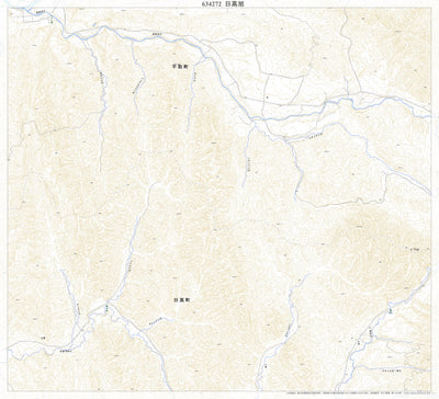 Pacific Spatial Solutions, Inc. 634272 日高旭 （ひだかあさひ Hidakaasahi）, 地形図 digital map