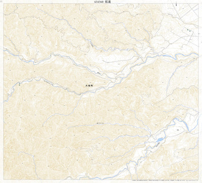 Pacific Spatial Solutions, Inc. 634360 拓進 （たくしん Takushin）, 地形図 digital map