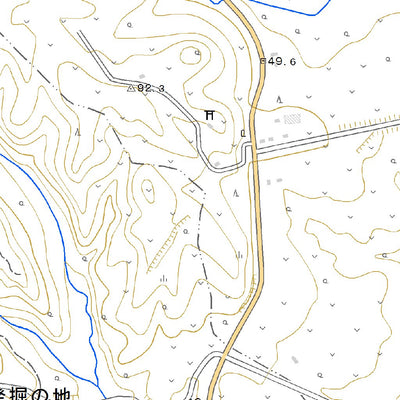Pacific Spatial Solutions, Inc. 634363 晩成 （ばんせい Bansei）, 地形図 digital map