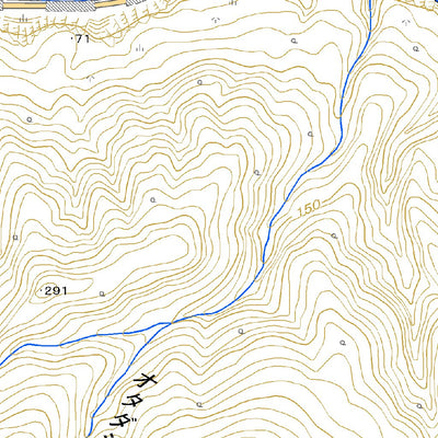 Pacific Spatial Solutions, Inc. 643907 原歌 （はらうた Harauta）, 地形図 digital map