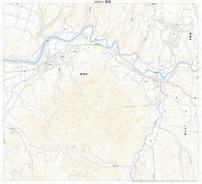 Pacific Spatial Solutions, Inc. 644014 蘭越 （らんこし Rankoshi）, 地形図 digital map