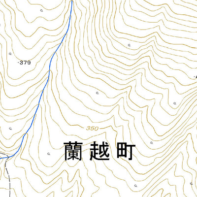 Pacific Spatial Solutions, Inc. 644023 雷電山 （らいでんやま Raidenyama）, 地形図 digital map
