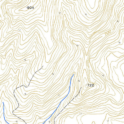 Pacific Spatial Solutions, Inc. 644047 阿女鱒岳 （あめますだけ Amemasudake）, 地形図 digital map