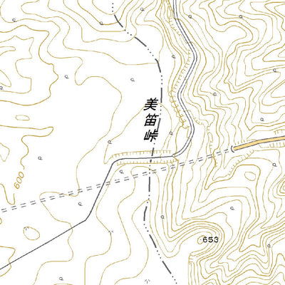 Pacific Spatial Solutions, Inc. 644101 白老岳（しらおいだけ Shiraoidake）, 地形図 digital map
