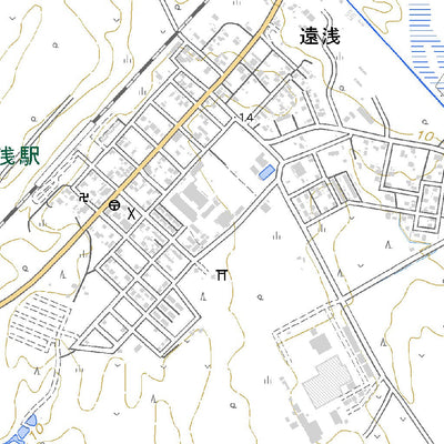 Pacific Spatial Solutions, Inc. 644106 遠浅（とあさ Toasa）, 地形図 digital map