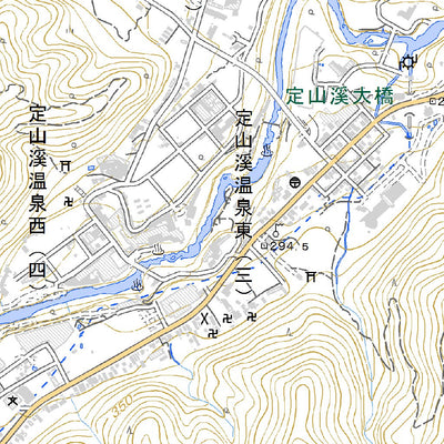 Pacific Spatial Solutions, Inc. 644131 定山溪（じょうざんけい Jozankei）, 地形図 digital map