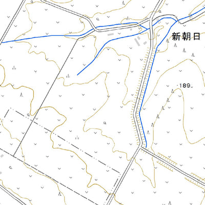 Pacific Spatial Solutions, Inc. 644227 渋山 （しぶさん Shibusan）, 地形図 digital map